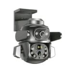 XO CR04 Robot 400W Pixel Dual Screen Outdoor Dome Kamera