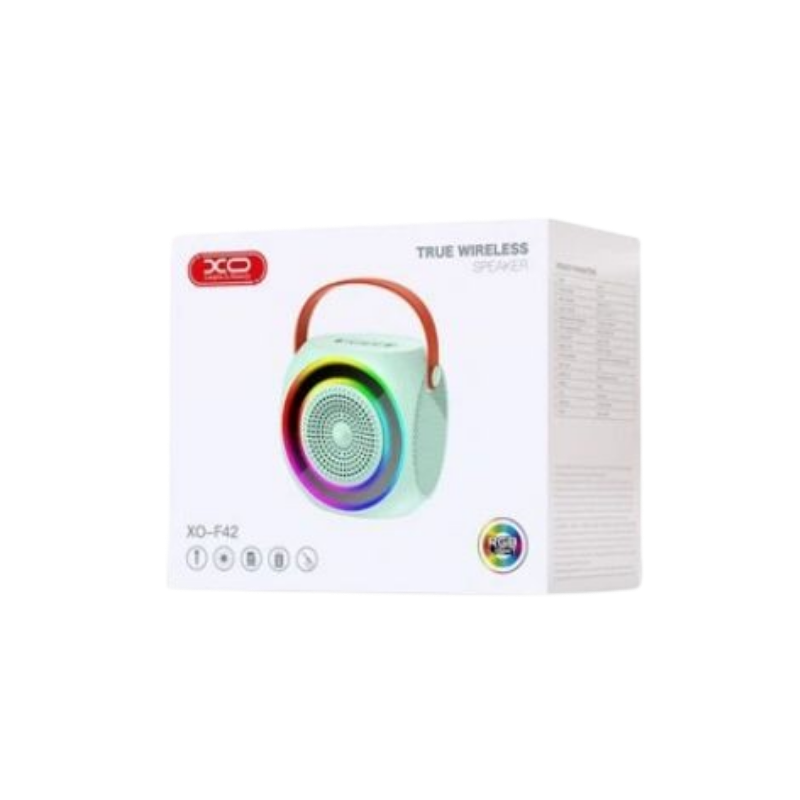 XO Bluetooth Karaoke stereo sa mikrofonom F42 White