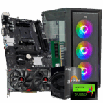 GNC GAMER SUPER SONIC AMD Ryzen 5 5500, A520, RX 580 8 GB, 16GB DDR4, SSD 480GB, PSU 550W, kućište gaming