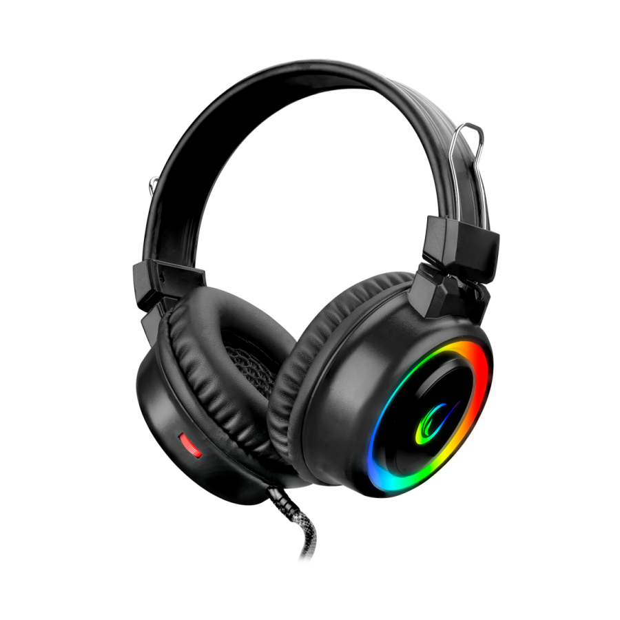 Slušalice sa mikrofonom gaming RAMPAGE SN-R10 ALQUIST black, 3,5 mm, RGB, 35527 - Image 2