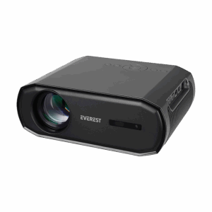 Projektor EVEREST PJ06 Grey/Black Auto Focus 1080P 9800 Lumens Android 9.0 4K Supported Full HD Projection Device with Tripod, 39830