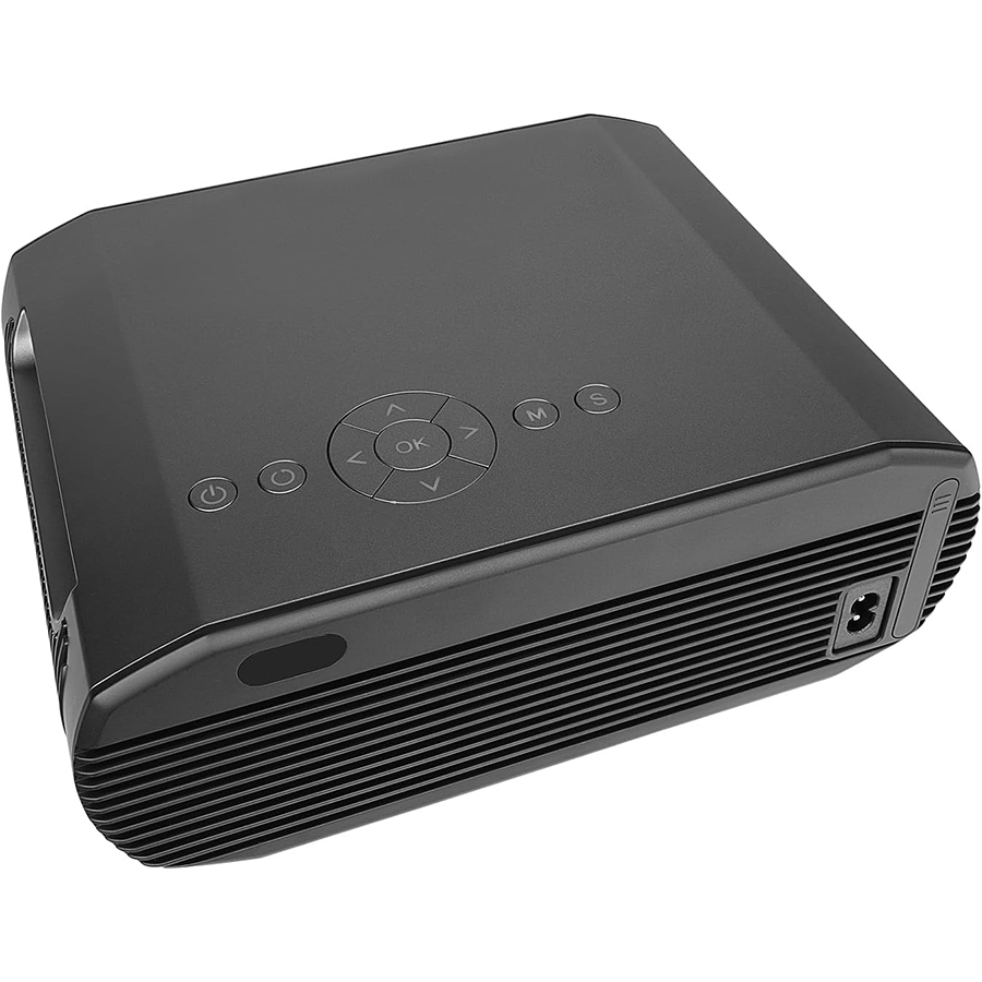 Projektor EVEREST PJ06 Grey/Black Auto Focus 1080P 9800 Lumens Android 9.0 4K Supported Full HD Projection Device with Tripod, 39830 - Image 3