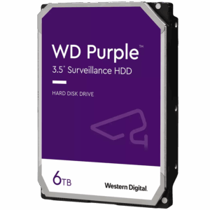HDD Video Surveillance WD Purple 6TB CMR