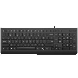 Lenovo Essential Wired Keyboard (Black) - US