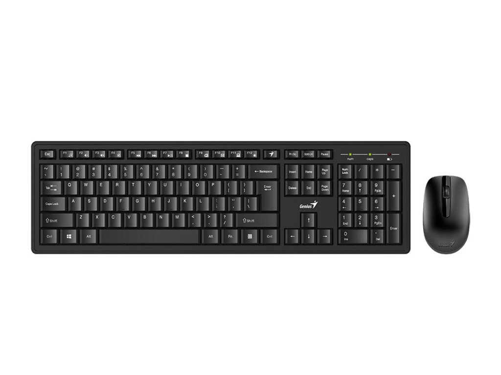 Genius KM-8200 wireless set tastatura + miš dual-color