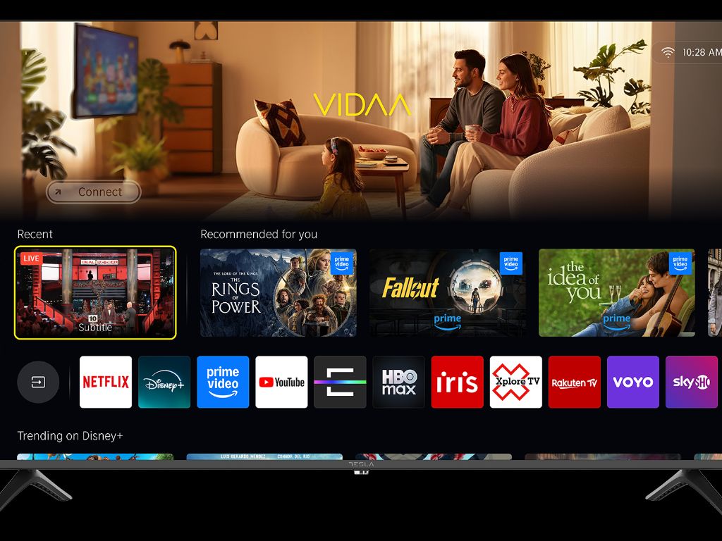 TESLA TV 50H665BUV UHD SMART VIDAA OS;2X12W box zvucnici;Miracast;Airply;VIDAA App store