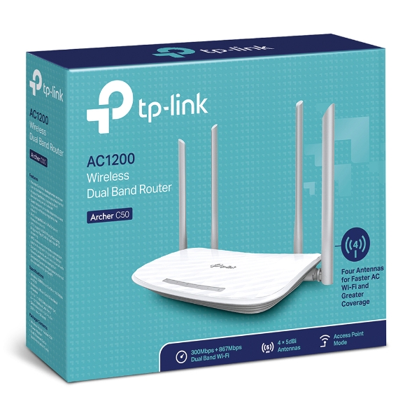 AC1200 Wi-Fi Dual Band ruter. Brzina do 1200 Mbps