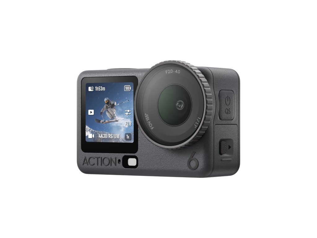 DJI Osmo Action 6 SC5% carina, trajane baterije 240min,8k/30fps video
