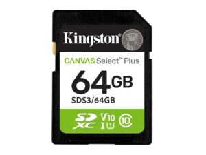 Kingston SD 64GB Class 10;Canvas Select Plus