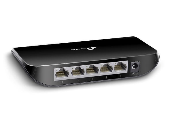 TP-Link TL-SG1005D Switch;5x10/100/1000;5-Port Gigabit Desktop Switch