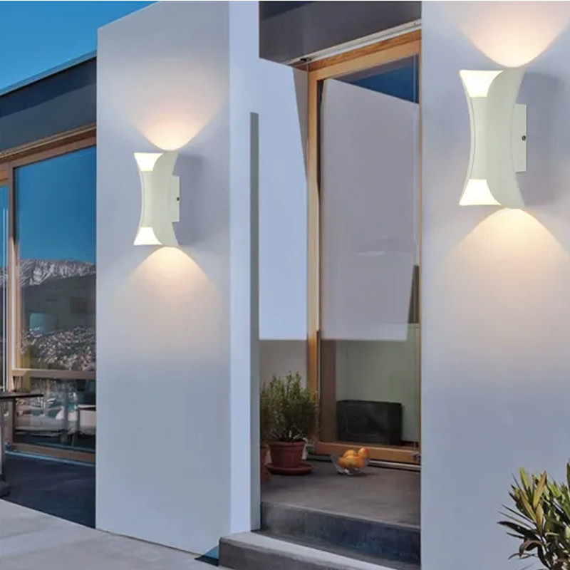 GreenTech led vanjska zidna svjetiljka 10W 3000K bijela - Image 3
