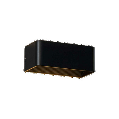 GreenTech zidna svjetiljka 6W 3000K IP40 crna - Image 3
