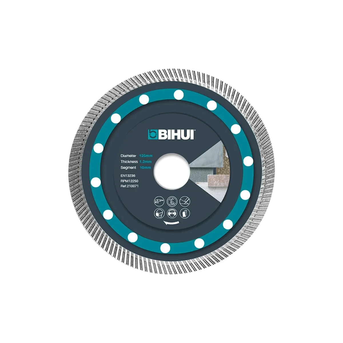 BIHUI dijamantska rezna ploča za keramiku DCBN5 115 mm