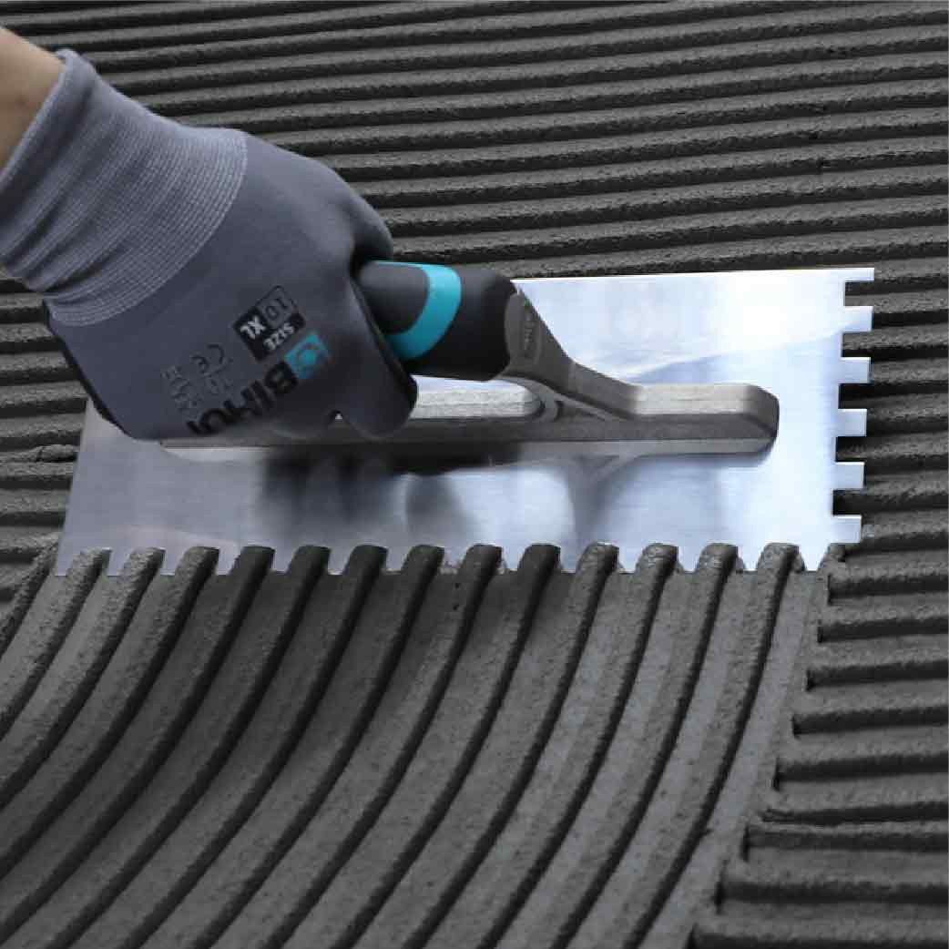 Bihui gleter nazubljeni 280x120 mm 12x12 mm (PTSB12) - Image 3