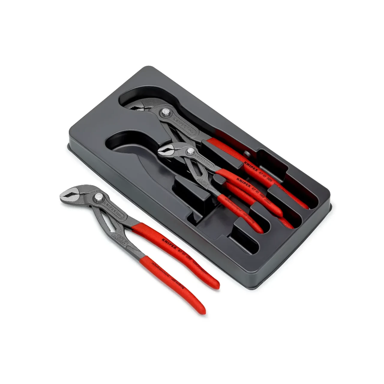 Knipex 3-dijelni set kliješta papagajki Cobra 00 20 09 V02