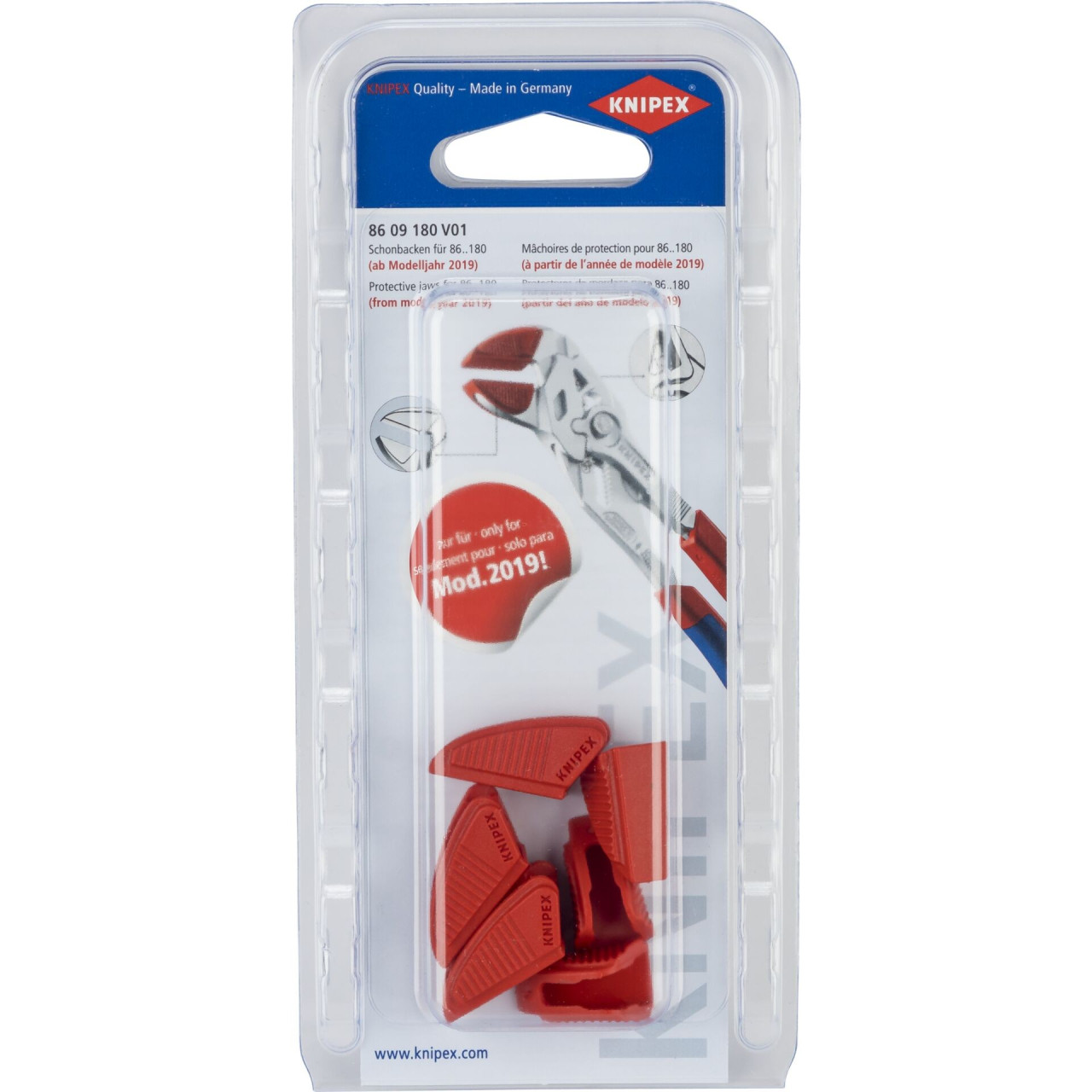 Knipex štitnici čeljusti za kliješta 86 09 180 V01 - Image 2