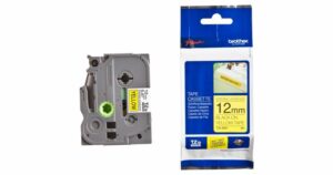 BROTHER POT PAP BRO TRAKA TZES631 12mm crno na žuto