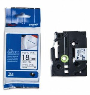 BROTHER POT PAP BRO TRAKA TZEFA4 18mm tekstil plavo na bijelo