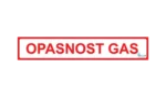Detnov Naljepnica OPASNOST GAS!
