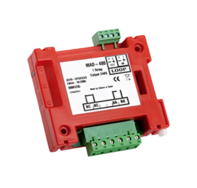 Detnov MAD-481 Adresabilni kontrolni modul sa 1 relejnim izlazom 240 VAC
