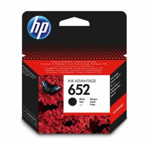 INK cartridge HP HP F6V25AE No652 Crna