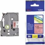 BROTHER POT PAP BRO TRAKA TZE441 18mm crno na crveno