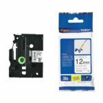 BROTHER POT PAP BRO TRAKA TZEFX231 12mm crno na bijelo