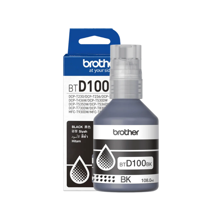BROTHER POT TIN BRO BTD-100 BK 7.500 str.