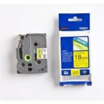 BROTHER POT PAP BRO TRAKA TZE641 18mm crno na žuto
