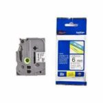 BROTHER POT PAP BRO TRAKA TZE211 6mm crno na bjelo
