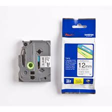 BROTHER POT PAP BRO TRAKA TZE231 12mm crno na bijelo