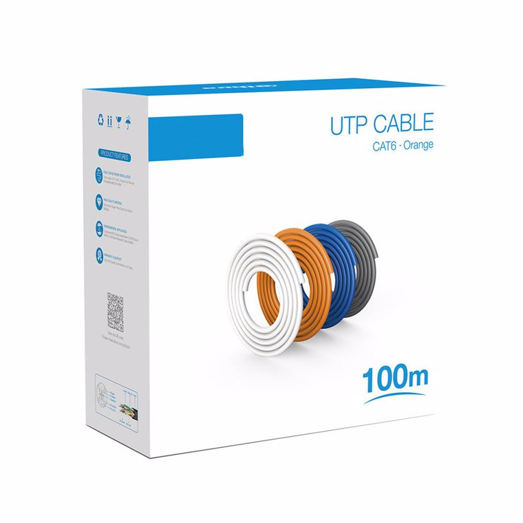 DAHUA Kabl mrezni PFM920I-6U-C-100 CAT6 White 100m