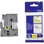 BROTHER POT PAP BRO TRAKA TZES231 12mm crno na bjelo strong