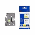 BROTHER POT PAP BRO TRAKA TZES 211 6mm crno na bjelo