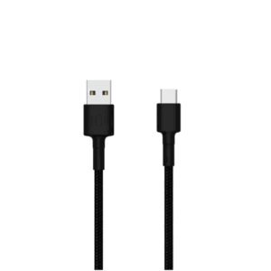 Xiaomi USB kabal Tip C 1m pleteni crni